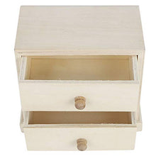 nobrands Scatola portaoggetti - Scatola portaoggetti da Tavolo Semplice in Legno Custodia per Organizer per Documenti di Gioielli per Cosmetici con cassetti