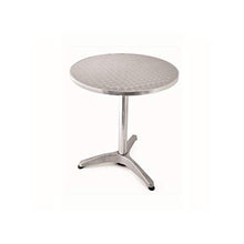 TAVOLO ALLUMINIO TONDO TUBO 58MM 60XH70CM
