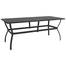 vidaXL Set da Pranzo da Giardino 9 pz in Textilene e Acciaio