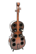 aubaho Scaffale per Vino Violoncello Legno portabottiglie Contrabbasso 135 cm