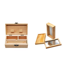 Dailymall Regalo Portasigarette Portasigarette a Mano in Legno Resistente 2 Pezzi