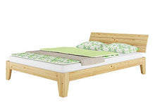 Erst-Holz Solido Extra Lungo Letto in Pino 120x220 Anche per Ragazzi con doghe rigide 60.62-12-220