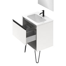 Amizuva Yoko Mobile da bagno, in legno, 60 cm, 3 pezzi