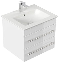 Mobile bagno con lavabo Villeroy & Boch Venticello 60cm bianco lucido