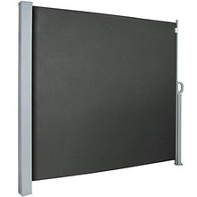 UISEBRT Tenda Laterale Avvolgibile per Balcone, Terrazza, Giardino, 180 x 300cm, Antracite