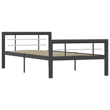SKM Giroletto Grigio e Bianco in Metallo 90x200 cm