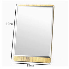 GAOLE Specchio da Trucco in Legno Specchio da Viaggio Portatile Specchio da Viaggio Portatile Specchio da Viaggio Portatile può Essere utilizzato per Camera da Letto Bagno