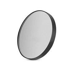 ZCCL Specchio per Il Trucco Illuminato con ingrandimento 10X, Specchio con Ventosa Illuminato per vanità cosmetica con luci a LED Bianco