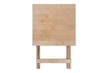 Tavolo pieghevole in legno, 60x60x75 cm