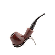 Pipa in radica naturale lucidata a mano