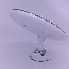 Specchio per Il Trucco, Specchietti per Il Trucco, Luce Diurna LED 7-10X con Ingrandimento 8,5"Specchio per Il Trucco da Viaggio con Luce Grande - Dimmerabile Senza Fili