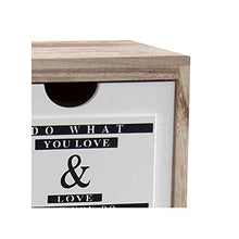 Gicos Cassettiera Legno Bianca 4 Cassetti cm.30x24x96