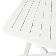SKM Set da Bistrot 3 pz in Plastica Bianco