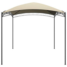 vidaXL Gazebo 3x4x2,65 m Crema 180 g/m²