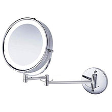 Specchio per Il Trucco, Specchi per Il Trucco del Bagno Specchio per Il Trucco con luci Cornice Spessa Specchio per Il Bagno da Barba retroilluminato a LED/Specchio per Il Trucco/con 5X