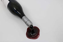 LUDI-VIN 8809384180375 Supporto Cascata di Vino plastica Rosso 8,6 x 8,5 x 7,5 cm