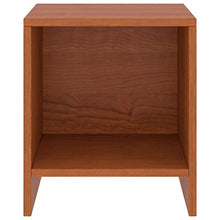 vidaXL Comodino Marrone Miele 35x30x40 cm in Legno Massello di Pino