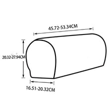 Set di 4 copri braccioli, elasticizzati, in morbido poliestere, antiscivolo, per poltrona, divano, divano, divano (beige)