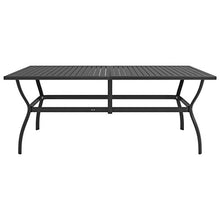 vidaXL Set da Pranzo da Giardino 9 pz in Textilene e Acciaio