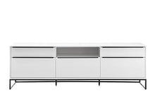 Möbel-Store24 M48153WS2 - Armadio in metallo opaco, stile industriale, 215 cm, colore: Bianco/Nero