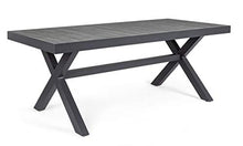 TAVOLO OLAV 195X91 ANTRACITE SJ61