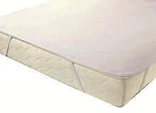 EXKLUSIV HEIMTEXTIL Coprimaterasso con 4 elastici Terry, bianco, 120 x 200 cm