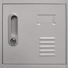 FAMIROSA Armadietto a 18 Scomparti in Metallo 90x40x180 cm