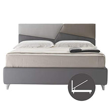 LettoFacile montalo in 30 Minuti - Letto Matrimoniale Eos in Ecopelle con Rete e Box contenitore - Made in Italy (160 x 190 cm)