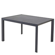 Chicreat Tavolo allungabile in alluminio, da esterni, 180 x 90 x 71,5 cm