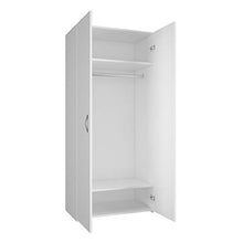 Homemania ARD537 Armadio Midilli, Bianco in Legno, 80 x 47 x 180 cm