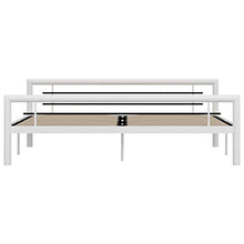 SKM Giroletto Bianco e Nero in Metallo 180x200 cm