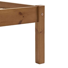 FAMIROSA Giroletto con 2 Cassetti Marrone Miele Legno di Pino 100x200 cm-0520