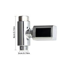 shunbang yuan LED Display Digitale Doccia termometro Rotary visiva Bagnetto Acqua Veloce Meter Temperatura