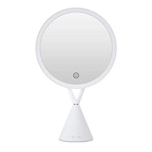 Specchi da Trucco Il trucco dello specchio LED con luce Dormitorio Desktop Desktop Ragazze di bellezza di riempimento portatile Luce Specchio specchio for il trucco Specchio da Tavolo