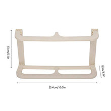 Tarente Pantofole in plastica a Doppio Strato Pantofole autoadesive Pantofole Organizer for Rack