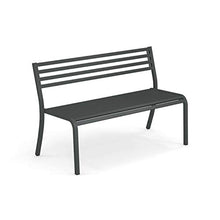Panca per Esterno Segno Art. 158 Colore Grigio Antico Misura 128 x 59 CM