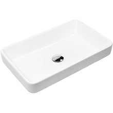 Oltens Fossa 40301000 - Lavabo da appoggio, 55 x 34 cm, colore: Bianco