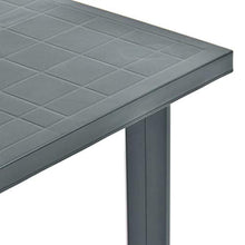 E E-NICES Tavolo da Giardino Verde 80x75x72 cm in Plastica