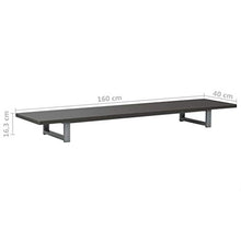 Mobili da Bagno Grigi 160x40x16,3 cm