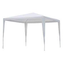 homcom Outsunny Gazebo da Giardino Tenda da Esterno, 3x3m, Bianco
