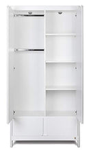 YappyKids YappyClassic - Armadio con due ante e cassetto, colore: Bianco