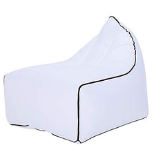 SINBROL - Divano Gonfiabile per Giardino, Campeggio, Parco, Cortile, Bianco, L