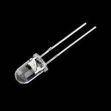 SaySure - 100Pcs 5mm White Ultra-Bright LED Light Lamp