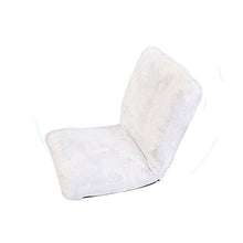 Poltrone LHA Divano Singolo Pieghevole Lazy Couch (Colore : Bianca)