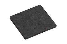 Metafranc Cuscinetti antiscivolo 40 X 40 mm – autoadesivi – Nero – 4 pezzi – Assorbenti – Antiscivolo per mobili e oggetti/EVA Pad nel set/gomma/antiscivolo buffer/646056