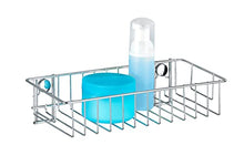 WENKO Portaoggetti Classic, Acciaio, 24 x 6.5 x 14 cm, Cromo