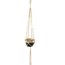 MICROSHE Macrame Plant Hanging Planter Impacco per Piante da 10 Pezzi (Colore : Beige, Dimensione : Set of 10)