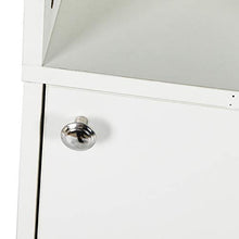 Armadio a Colonna da Bagno 28.8 x 29.8 x 179.5 cm Mobile Alto Colonna Bagno Armadio verticale Armadietto a specchio da bagno alto