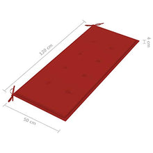 vidaXL Panca da Giardino con Cuscini 240 cm in Massello di Acacia