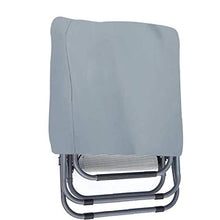 Coperture della sedia sedile ribaltabile copertura Giardino Outdoor antipolvere impermeabile resistente per Prato mobilia del Patio Grey